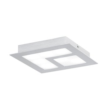 Eglo VALMORO Lámpara de techo LED Aluminio, Níquel-mate, 7 luces