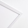 Salmi Lámpara de Techo LED Aluminio, Blanca, 1 luz