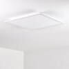 Salmi Lámpara de Techo LED Aluminio, Blanca, 1 luz