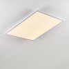Salmi Lámpara de Techo LED Aluminio, Blanca, 1 luz