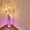 Holar Lámpara de Pie LED Cromo, 6 luces, Cambia de color