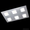 Grossmann BASIC Lámpara de Techo LED Aluminio, 6 luces