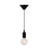 Lucide FIX Lámpara Colgante Negro, 1 luz