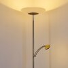 Argostoli Lámpara de Pie LED Níquel-mate, 2 luces