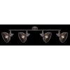 Globo LHIMMA Proyector Cromo, 4 luces