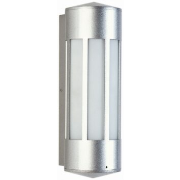 Albert 240 Aplique para exterior Plata, 1 luz