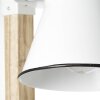 Brilliant Plow Lámpara de mesa Madera clara, Blanca, 1 luz