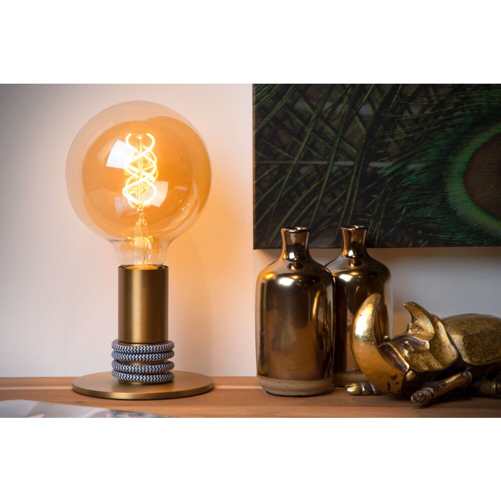 Lucide MARIT Lámpara de escritorio dorado, 1 luz main product photo