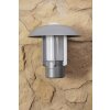 Konstsmide HEIMDAL Aplique para exterior Acero inoxidable, Plata, 1 luz