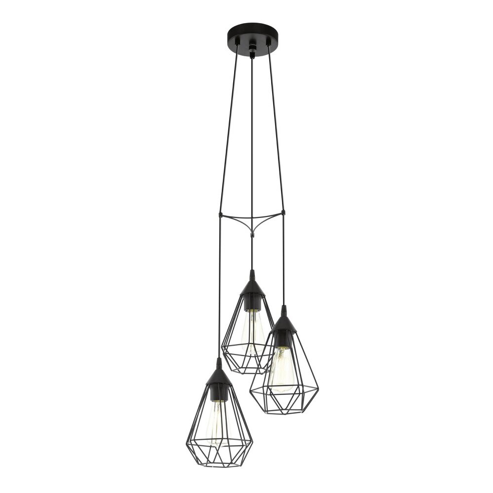 Eglo TARBES Lámpara colgante Negro, 3 luces main product photo