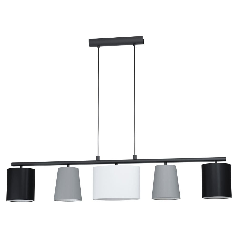 EGLO ALMEIDA Lámpara Colgante Negro, 5 luces main product photo