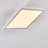 Salmi Lámpara de Techo LED Aluminio, Blanca, 1 luz