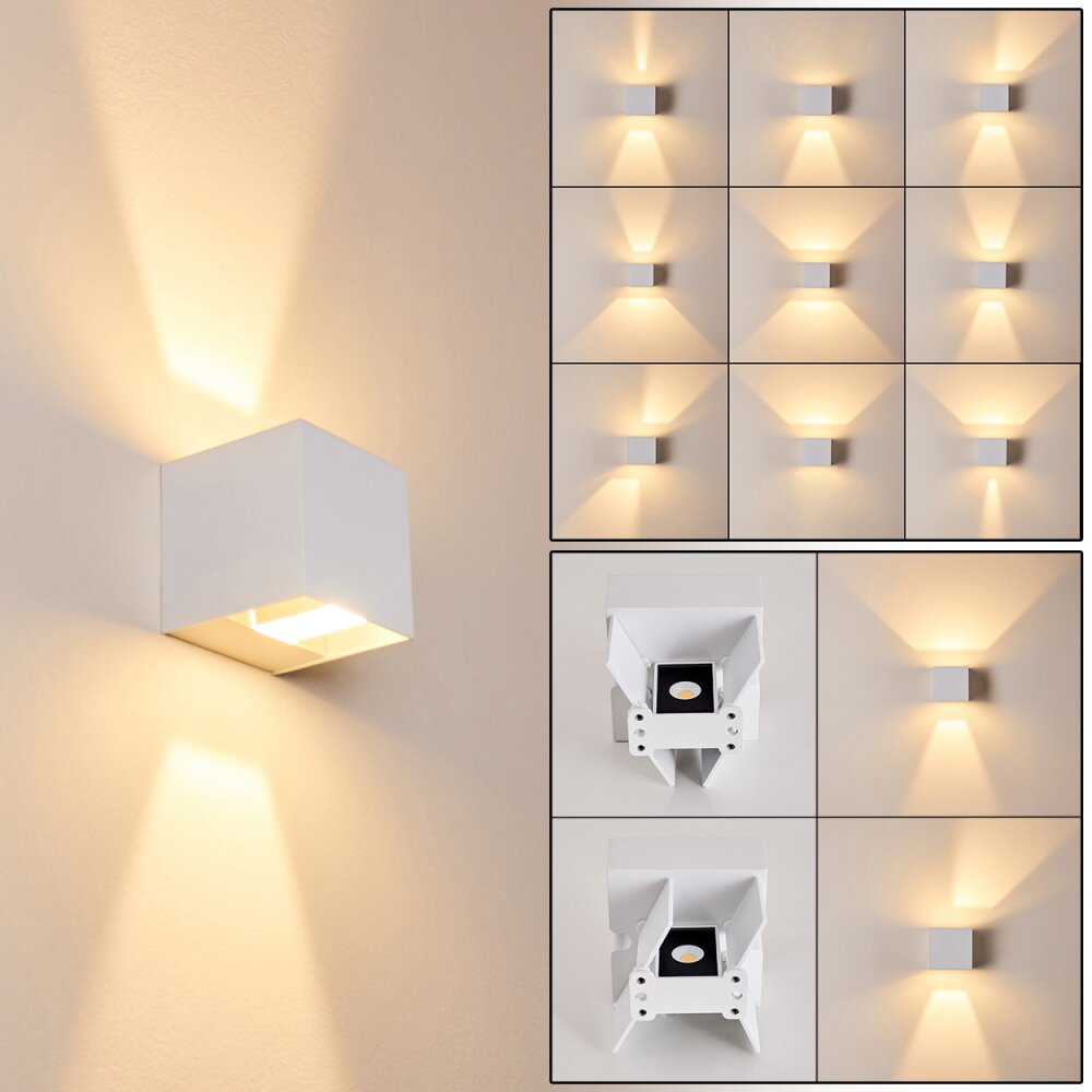 Fauderup Aplique para exterior LED Blanca, 2 luces main product photo