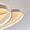 Skanes Lámpara de Techo LED Níquel-mate, 1 luz