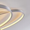 Skanes Lámpara de Techo LED Níquel-mate, 1 luz