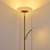 Argostoli Lámpara de Pie LED Latón, 2 luces