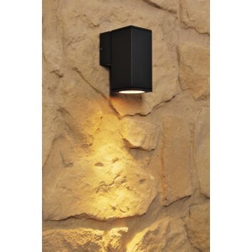 Konstsmide MONZA Aplique para exterior Antracita, Negro, 1 luz