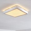 Sora Lámpara de techo LED Níquel-mate, 1 luz