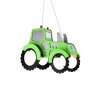 Elobra TRAKTOR Lámpara Colgante Verde, 2 luces