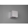 Trio Figo Aplique LED Aluminio, 1 luz, Mando a distancia, Cambia de color