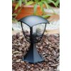 Philips myGarden CREEK Poste de jardin Negro, Transparente, claro, 1 luz