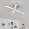 Georgina Lámpara de techo LED Cromo, 2 luces