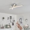 Georgina Lámpara de techo LED Cromo, 2 luces