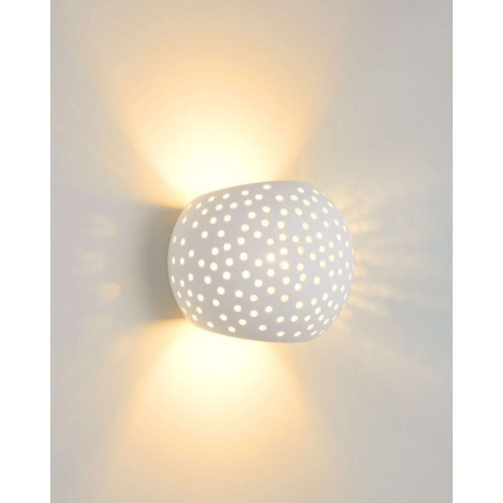 Lucide GIPSY Aplique Blanca, 1 luz main product photo