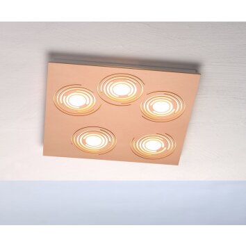 Bopp GALAXY COMFORT Lámpara de Techo LED dorado, 5 luces