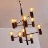 Pamunkey Lámpara Colgante Negro, 10 luces