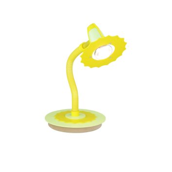 Elobra STERNBLÜTE Lámpara de Mesa Amarillo, Verde, 1 luz