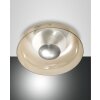 Fabas Luce Vintage Lámpara de Techo LED Aluminio, Blanca, 1 luz