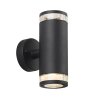 Nordlux BIRK Aplique para exterior Negro, 2 luces