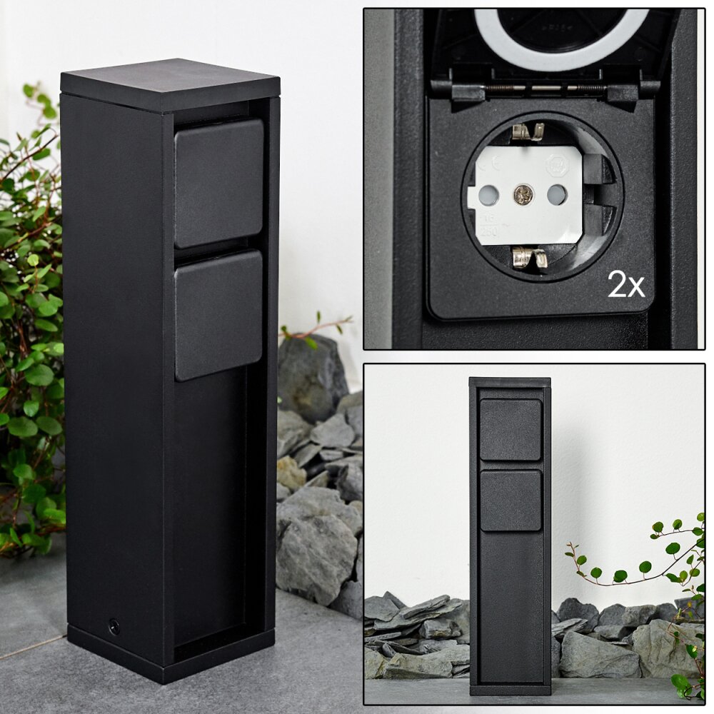 Amersfoort Enchufes de exterior, Accesorios Negro main product photo