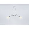 Serien Lighting TWIN Lámpara Colgante LED Cromo, 2 luces