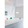 Serien Lighting TWIN Lámpara Colgante LED Cromo, 2 luces