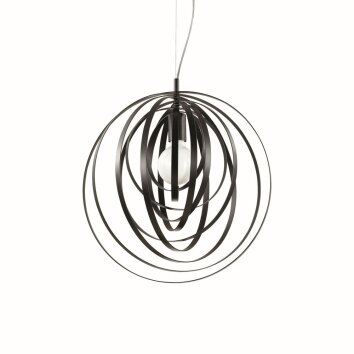 Ideal Lux DISCO Lámpara Colgante Negro, 1 luz