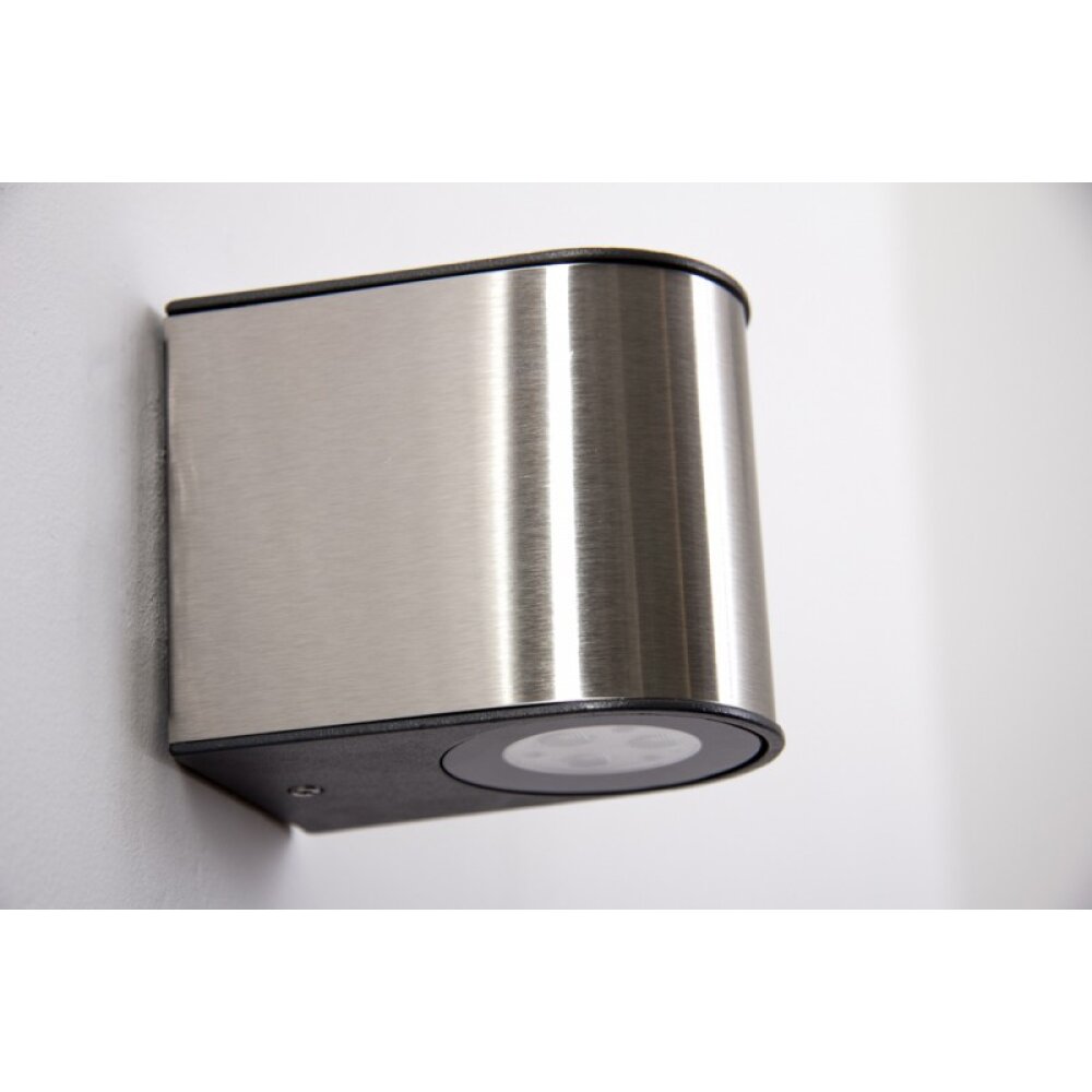 Lutec LED Aplique para exterior Acero bruñido, 6 luces main product photo