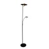 Steinhauer Zenith Lámpara de Pie LED Negro, 2 luces