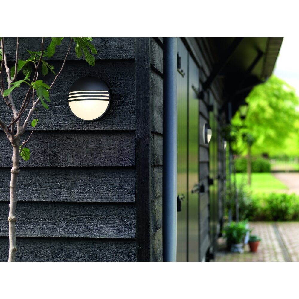 Philips Yarrow Aplique para exterior LED Negro, 1 luz main product photo