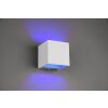Trio Figo Aplique LED Blanca, 1 luz, Mando a distancia, Cambia de color