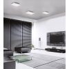 Leuchten Direkt Ls-FLAT Lámpara de Techo LED Blanca, 1 luz, Mando a distancia, Cambia de color