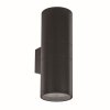 Ideal Lux GUN Aplique para exterior Negro, 2 luces