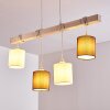 Barbengo Lámpara Colgante Blanca, 4 luces