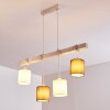 Barbengo Lámpara Colgante Blanca, 4 luces