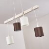 Barbengo Lámpara Colgante Blanca, 4 luces