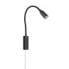 Aplique Fischer & Honsel function Sten LED Negro, 1 luz