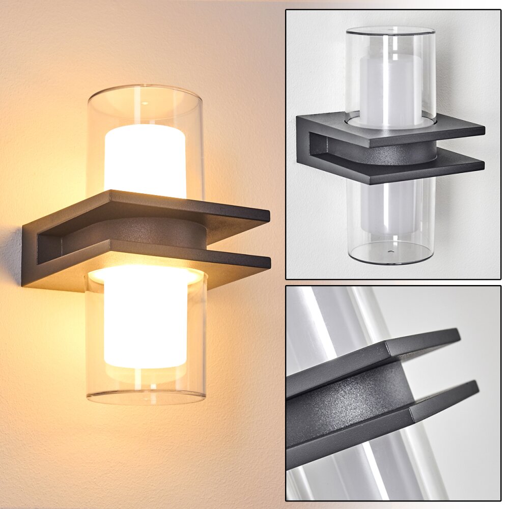 Kekenis Aplique para exterior LED Antracita, 1 luz main product photo