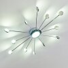 Mirror Lámpara de Techo LED Cromo, 1 luz, Mando a distancia