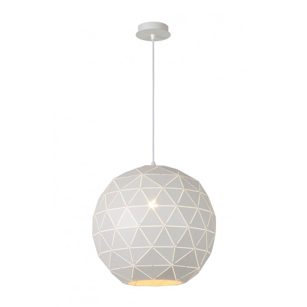 Lucide OTONA Lámpara suspendida Blanca, 1 luz main product photo